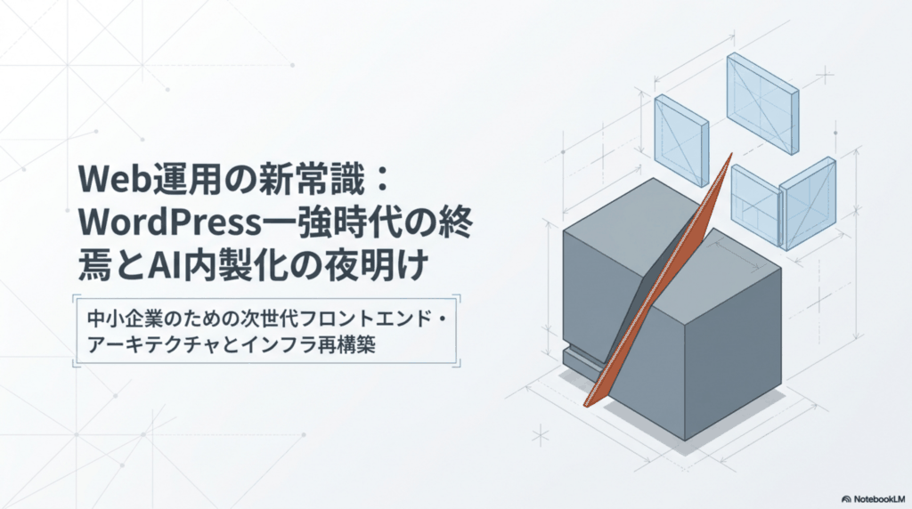 Web運用の新常識(タイトル)
