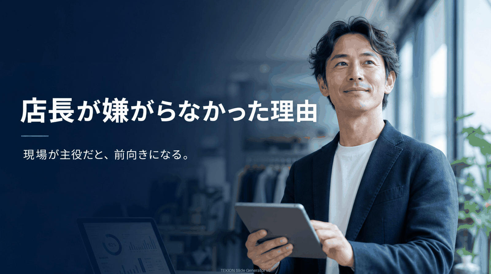 現場が主体だと自分ごとになる。