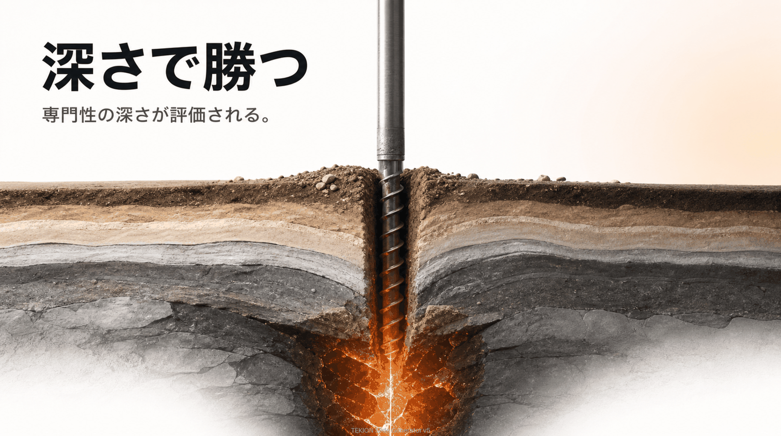 量より深さ。専門性で上位を取る。
